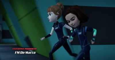 He got lucky.
By the way, I don't talk that way. - Spy Kids: Mission Critical