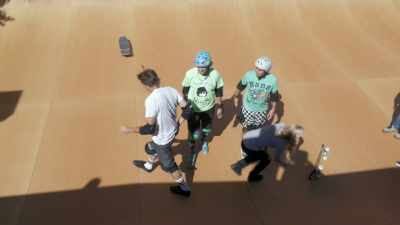 He got himself up off the ramp
after about five minutes, - Tony Hawk: Until the Wheels Fall Off