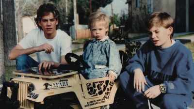 He grew up, he had a tough dad - I Am Paul Walker