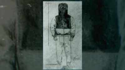 He had this black hood on,
came clear down to here. - Myth of the Zodiac Killer