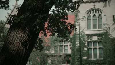 He had this office
at the top of Eckhart Hall - A Compassionate Spy
