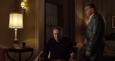 He had
previously taped the locks - The Irishman