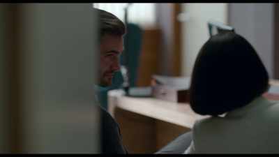 He hasn't stopped
talking about starting work - Behind Her Eyes