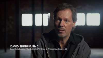 - He-he must spend hours
a day writing. - Unabomber: In His Own Words