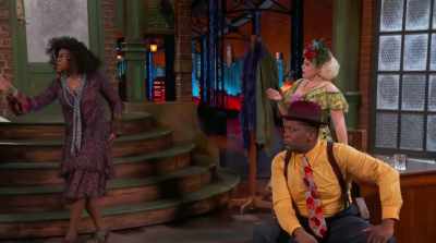 He was headed back to his
mansion on Fifth Avenue. - Annie Live!