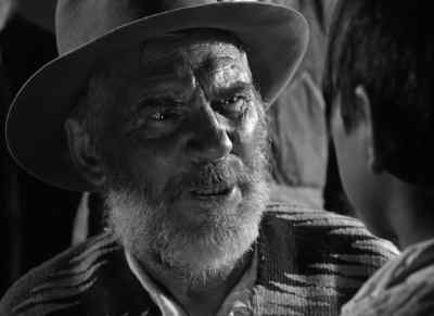 He heard the bandits talking
while they were waiting to be shot. - The Treasure of the Sierra Madre