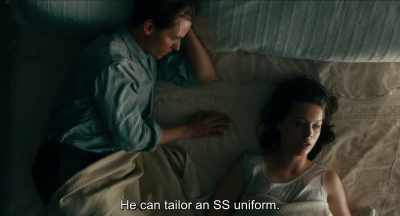 He had his SS uniform tailor made. - Never Look Away