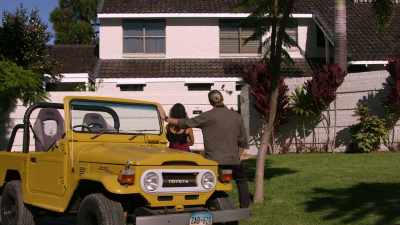 He hopped that wall,
up that tree, - Reef Break