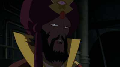 He howls and scrapes
at a door he can never open. - Batman: The Doom That Came to Gotham