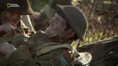 He immediately grabbed
two MP-40 machine pistols, - Hitler's Last Stand