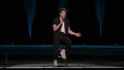 He was in the aisle seat
watching shit on his iPad, - Matt Rife: Natural Selection