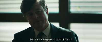 He was investigating a case of fraud? - The Marco Effect