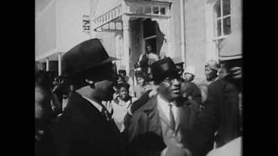 He is invited
everywhere to speak, - The Rebellious Life of Mrs. Rosa Parks