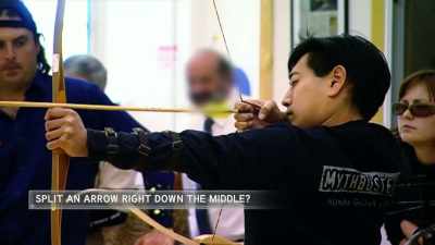 HE IS DEFINITELY SOMEONE
WHO WILL HIT - Mythbusters Jr.