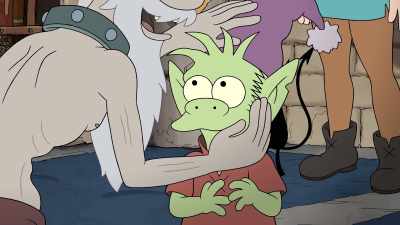 -He is, however, soft and velvety.
-Thank you. - Disenchantment