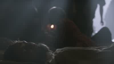 He is so weak he cannot eat. - Vikings
