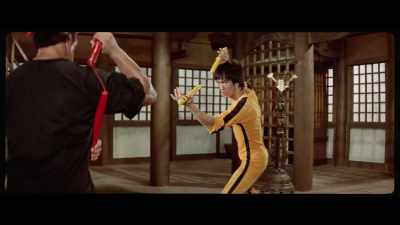 'He isn't just swinging
the nunchakus in isolation. - The Final Game of Death