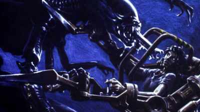 He had it in his head
and he created it on the screen - Aliens Expanded
