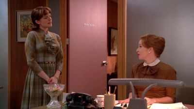He just always stops by
concerning the strangest things. - Mad Men