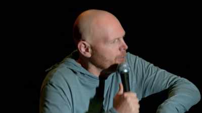 He just, "Every once
in a while, you give 'em a little slap." - Bill Burr: Live at Red Rocks