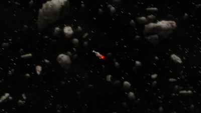 He just launched a
mining torpedo at him! - Red Dwarf