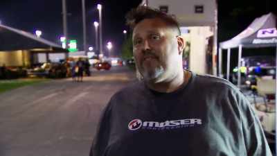 He just outran me by about a
half a car and congrats to him. - Street Outlaws No Prep Kings Team Attack