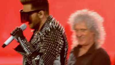 He just turned up
and he could do everything. - The Show Must Go On: The Queen + Adam Lambert Story