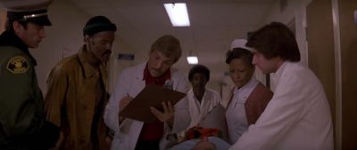 He just walked up outta the rain - Halloween III: Season of the Witch