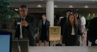 He just waltzes in and cuts in line? - Up in the Air