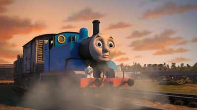 He keeps boasting
about how - Thomas & Friends: Journey Beyond Sodor