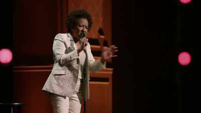 He keeps to himself,
but I think we're gonna be okay." - Wanda Sykes: Not Normal