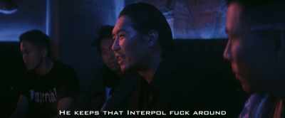 He keeps that Interpol fuck around - Darkness of Man