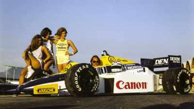 He was known as Rocky.
He was really quick. Great car control. - Williams & Mansell: Red 5