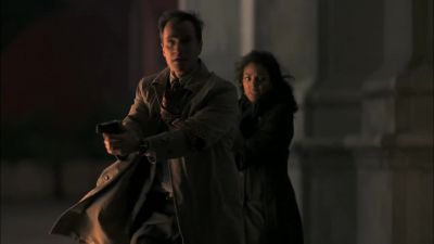 He knows how to slip a tail. - White Collar