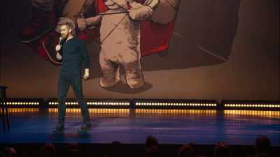 He knows.
I went to college with-- - Andrew Santino: Home Field Advantage