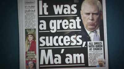 He later actually
told his mother - Prince Andrew: Banished
