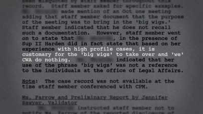 He was later told
by superiors that, - Allen v. Farrow