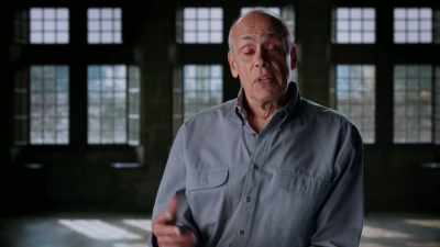 He lays down next to the puddle - The UnBelievable with Dan Aykroyd