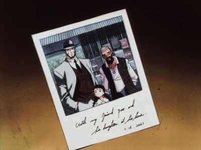 He leaked some inside information to me
back when I was a detective with ISSP. - Cowboy Bebop