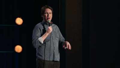 He learned how to tie a tie with
his unformed gummy hands. - Pete Holmes: Dirty Clean
