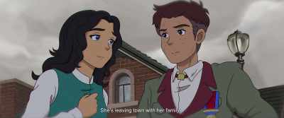 He leaves town
with his parents... - The Glassworker