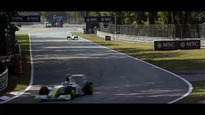 He left nothing to spare
through Lesmo one and two. - Brawn: The Impossible Formula 1 Story