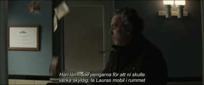 He left the money to frame you, - The Invisible Guest