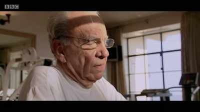 He lets the cameras film
his exercise regime. - The Rise of the Murdoch Dynasty