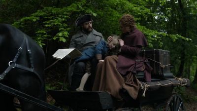 He has lice.
How'd he get lice? - Outlander