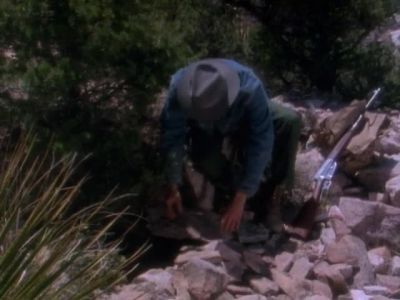 He lifted up a rock
that was covering this - Unsolved Mysteries