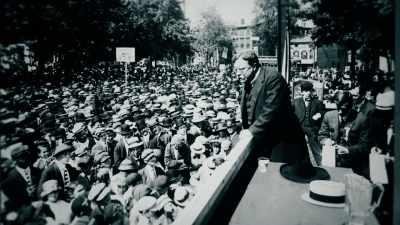 He was like, "We're
going to do this, - Theodore Roosevelt