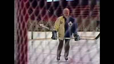 He lived, ate, and slept
with the Leafs in the gardens. - Offside: The Harold Ballard Story