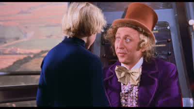 I want you to bring them allBut CharlieDon't forget what happened to the man who got everything he wantedWhat happenedHe lived happily ever after - Willy Wonka &amp; the Chocolate Factory