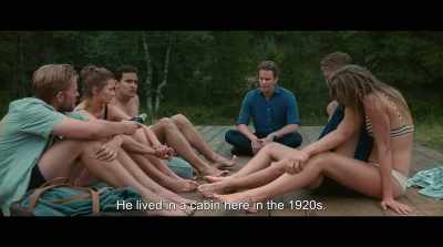 He lived in a cabin here in the 1920. - Lake of Death